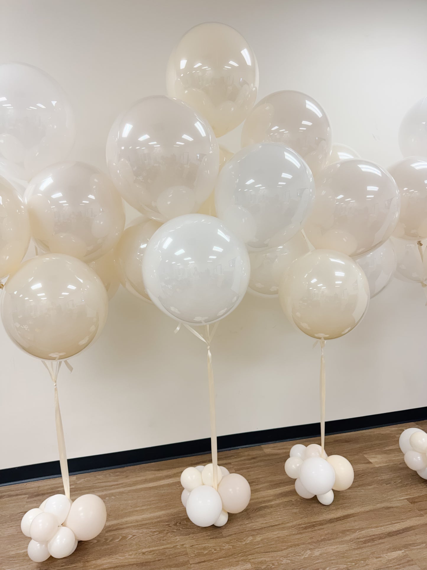 Glass Effect Helium Bouquet