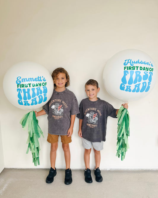Back to School Balloon Wand