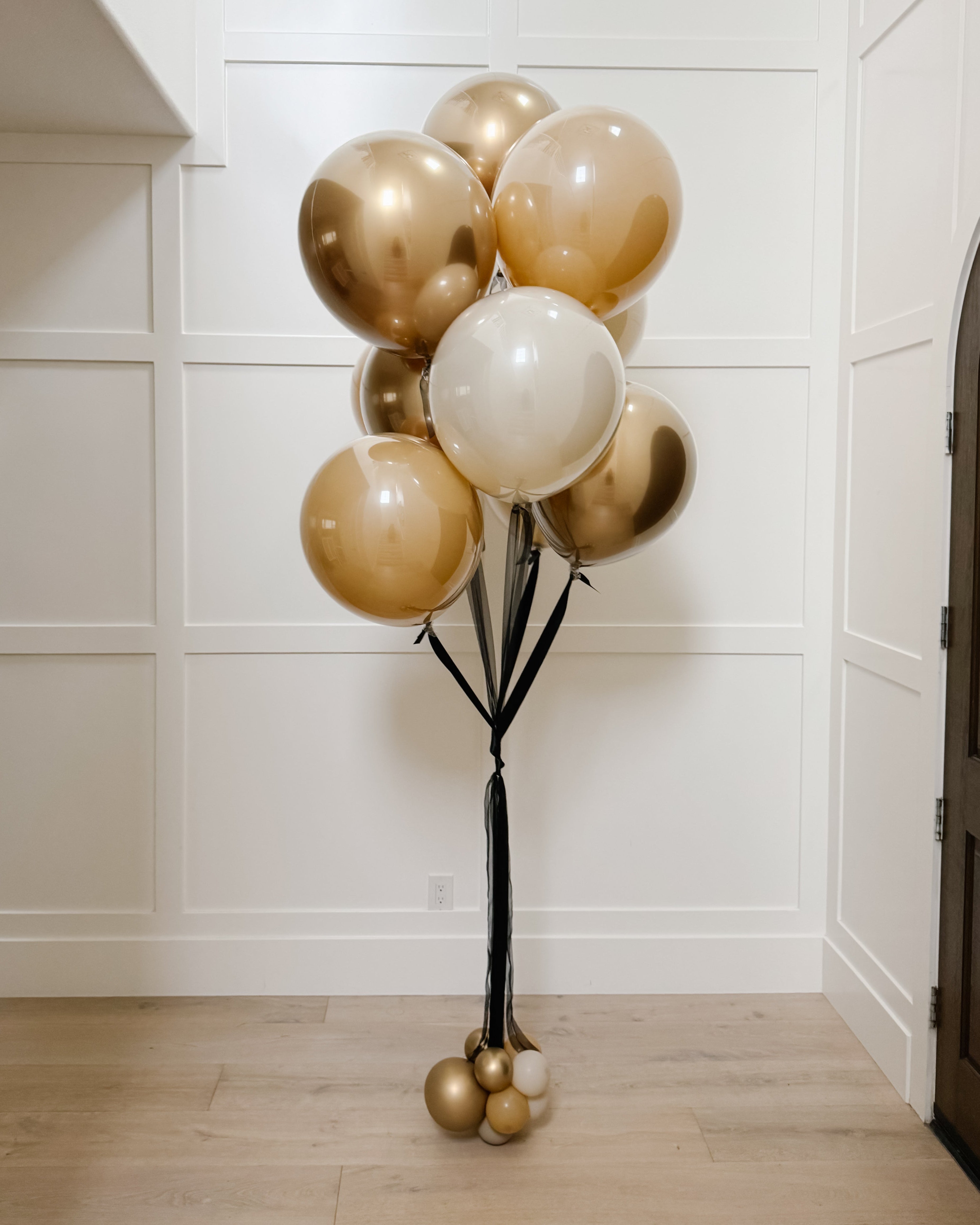 Glass Effect Helium Bouquet – Gather & Pop